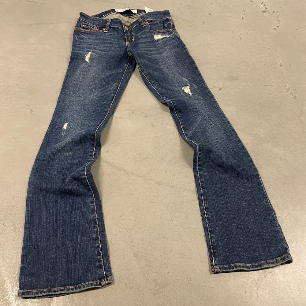 Y2k Abercrombie and fitch bootcut jeans 25x31